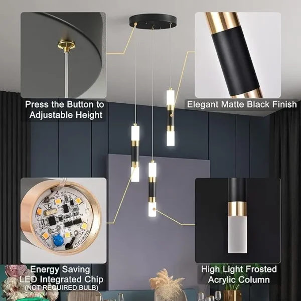 Modern LED Hanging Light - Image 3