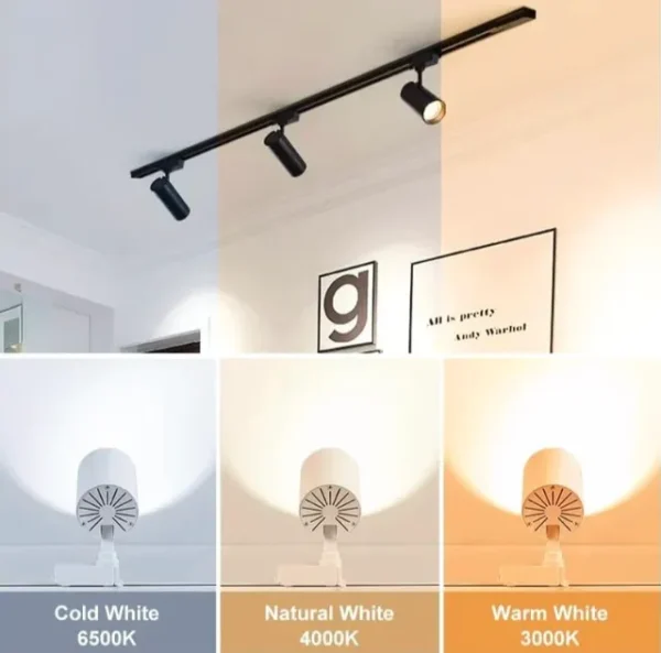 Ceiling Mounted COB Track Light (12Watt)