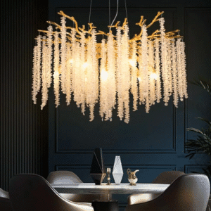 Elegant Gold Luxury Crystal Chandelier (800mm)