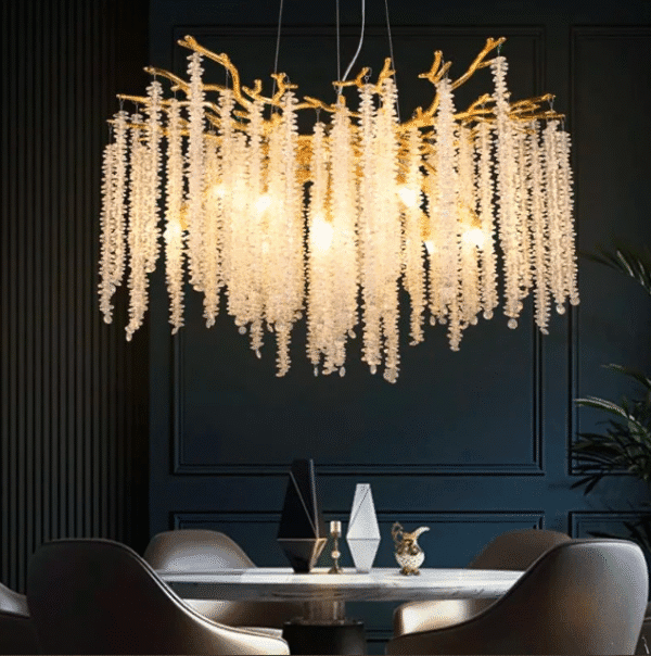 Elegant Gold Luxury Crystal Chandelier (800mm)