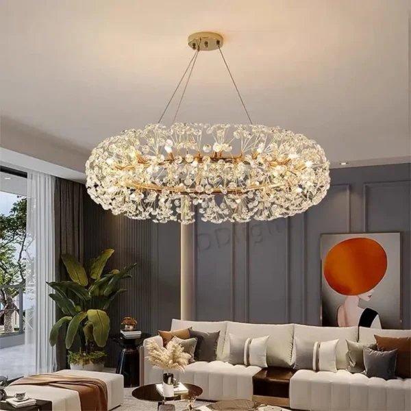 Crystal Elite Artistic Chandelier (800mm) - Image 2
