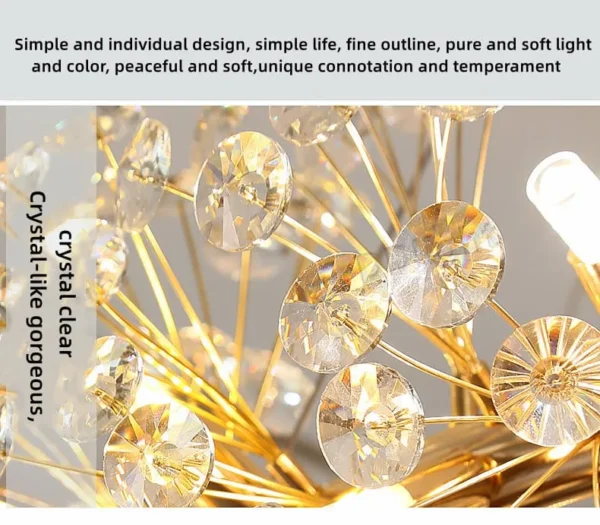 Crystal Elite Artistic Chandelier (600mm) - Image 4