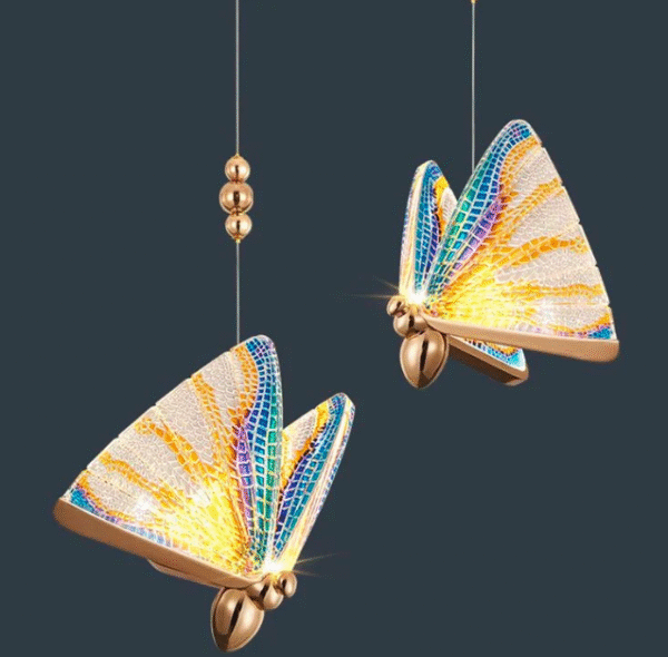butterfly hanging lamp