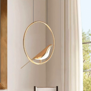 aviglow hanging bird lamp