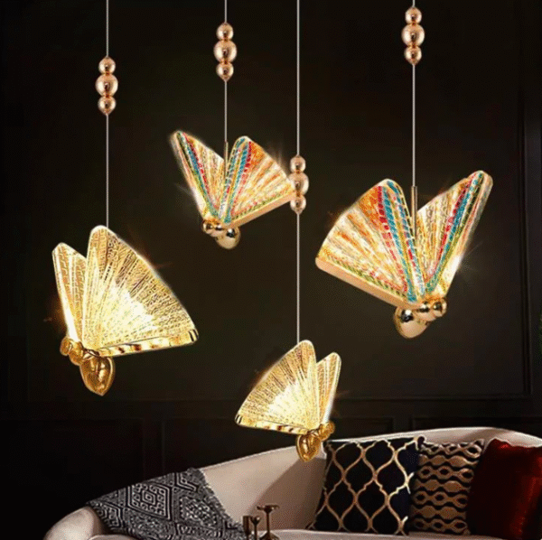 butterfly hanging lamp
