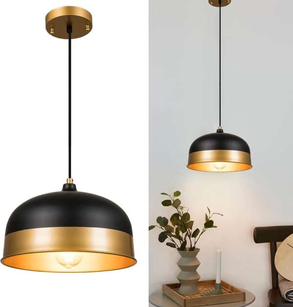 exbrite modern dome pendant ligth