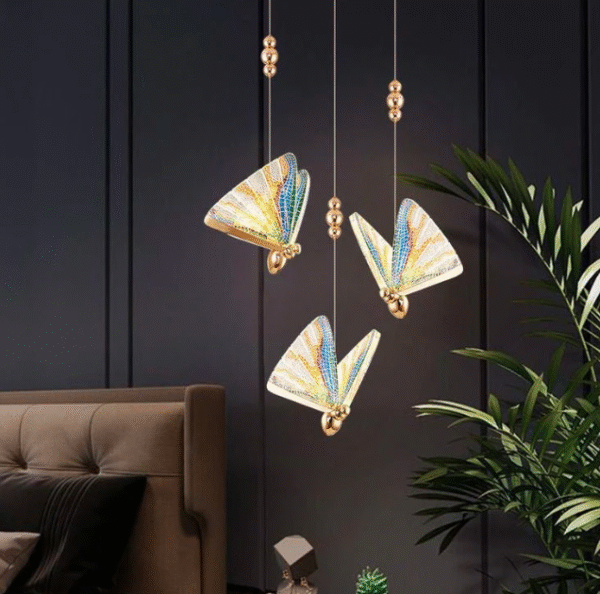 butterfly hanging lamp