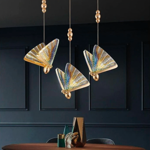 butterfly hanging lamp