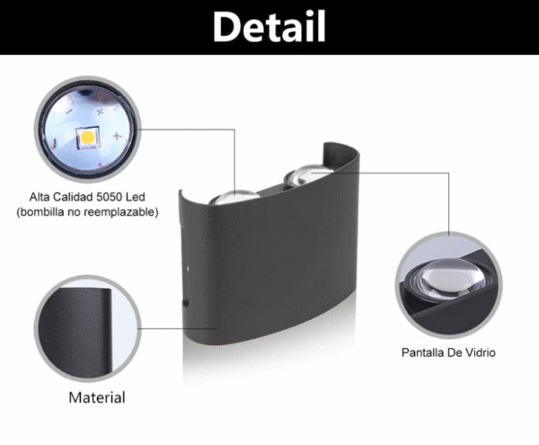 slv led meridian outdoor wall light