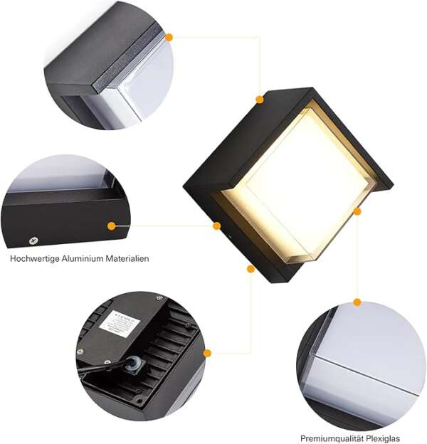 10w led outdoor wall light ceiling light