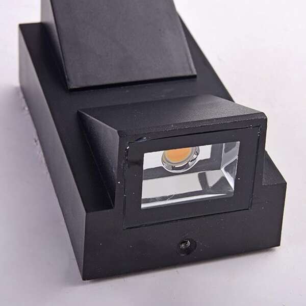 k shaped double led two side outdoor light
